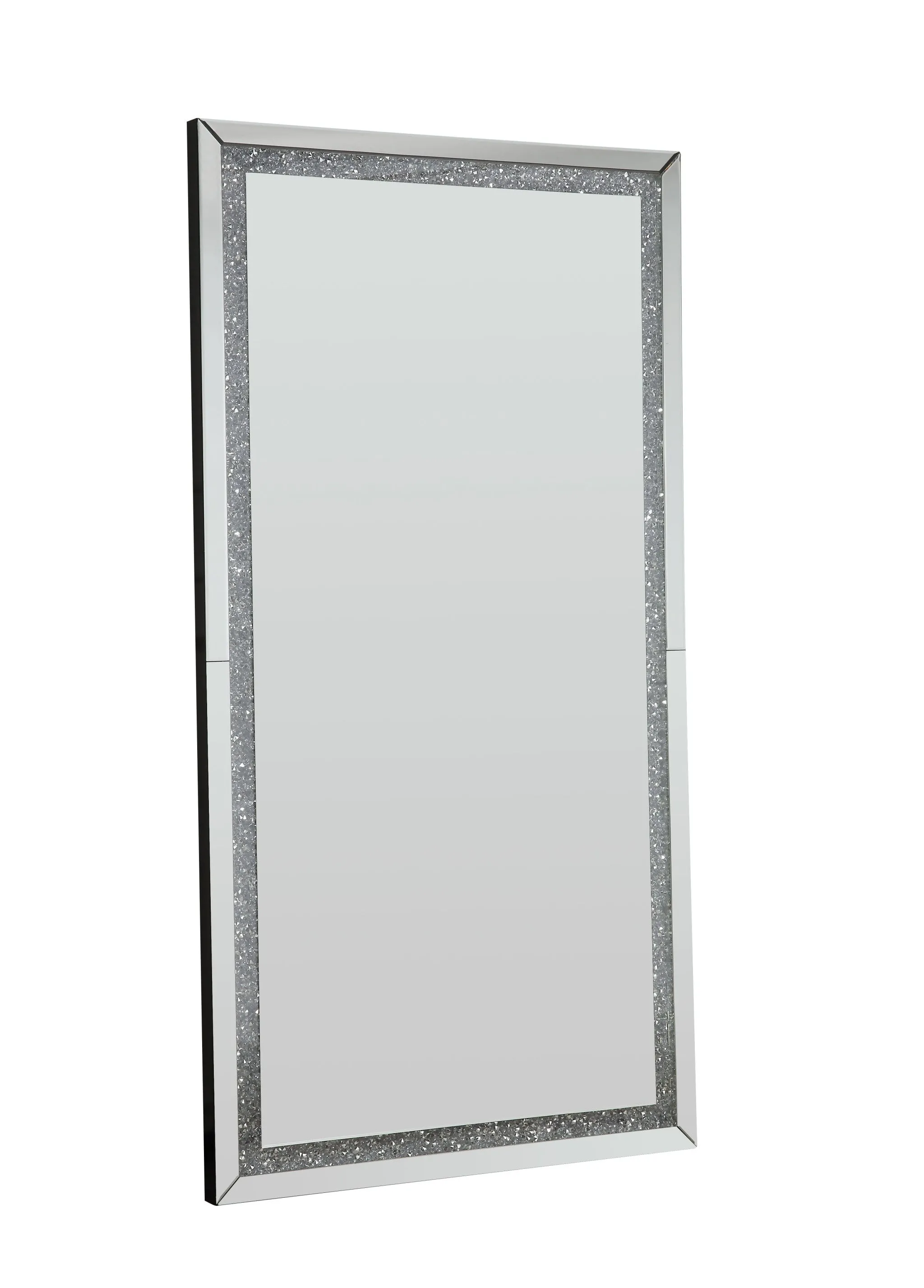 68 LED, Mirrored & Faux Diamonds Lighted Accent Mirror