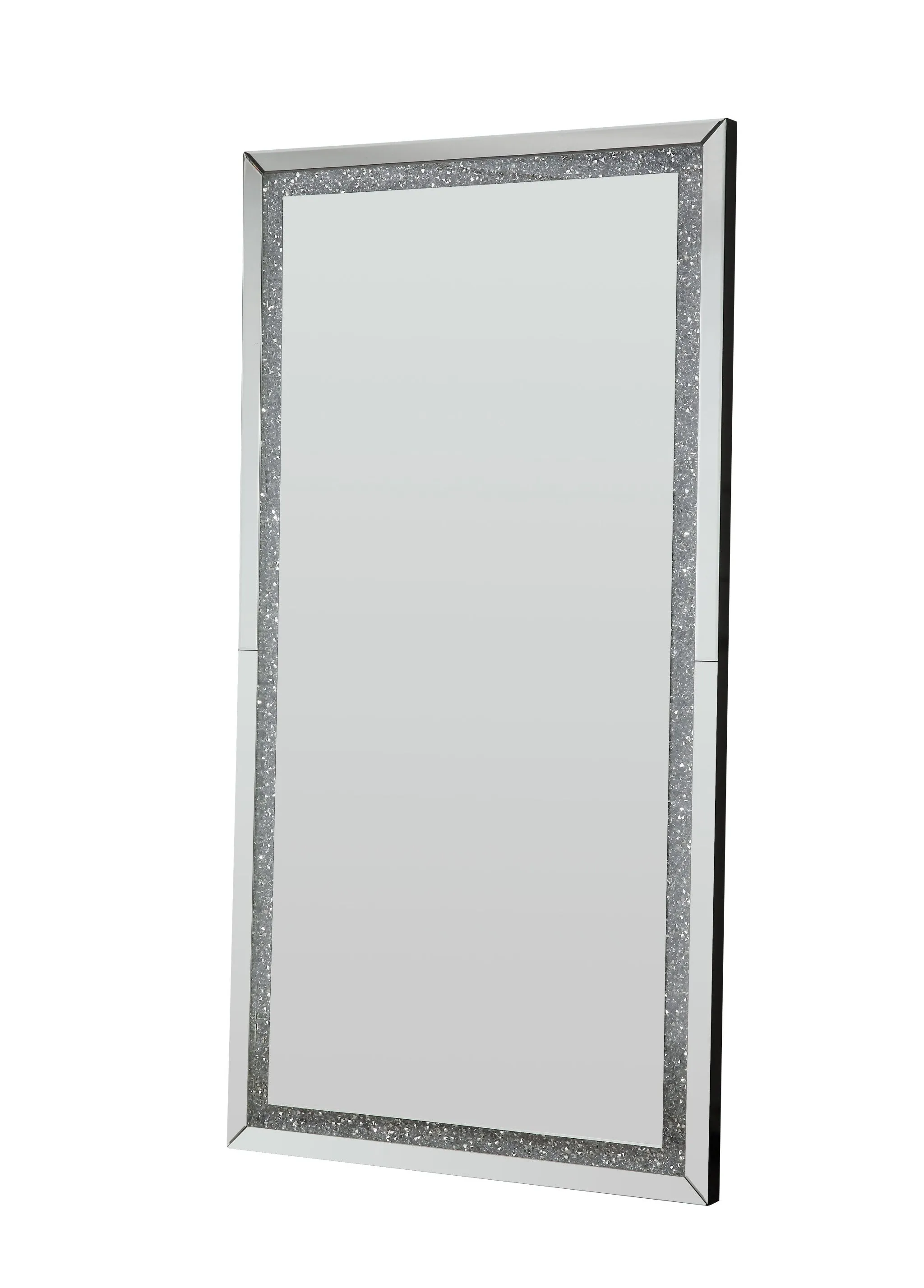 68 LED, Mirrored & Faux Diamonds Lighted Accent Mirror