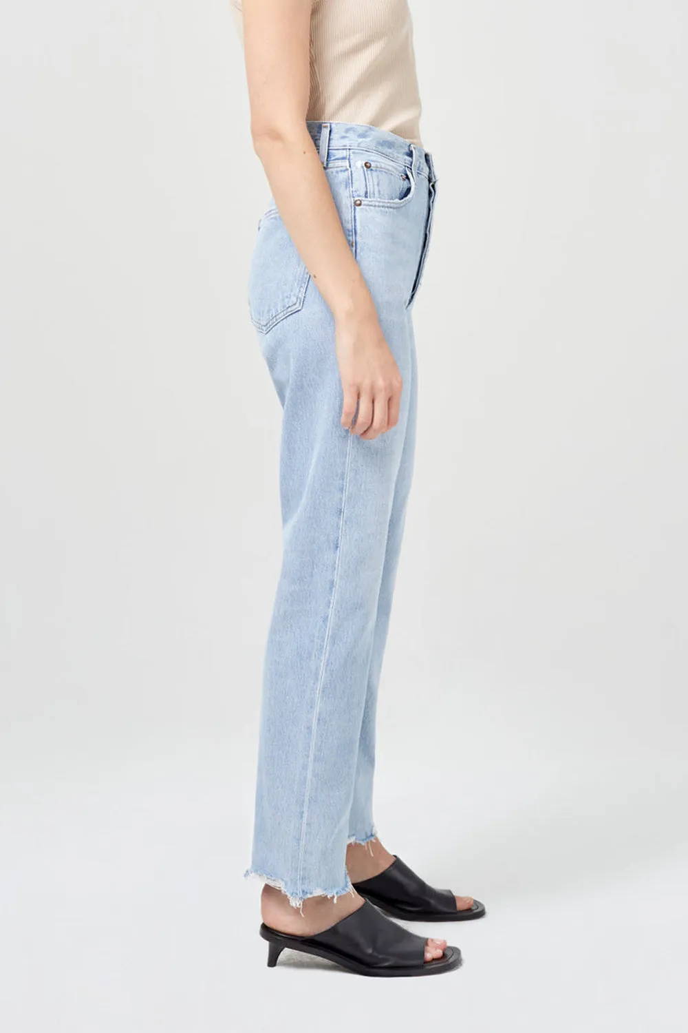 90s Pinch Waist Jean in Imitate