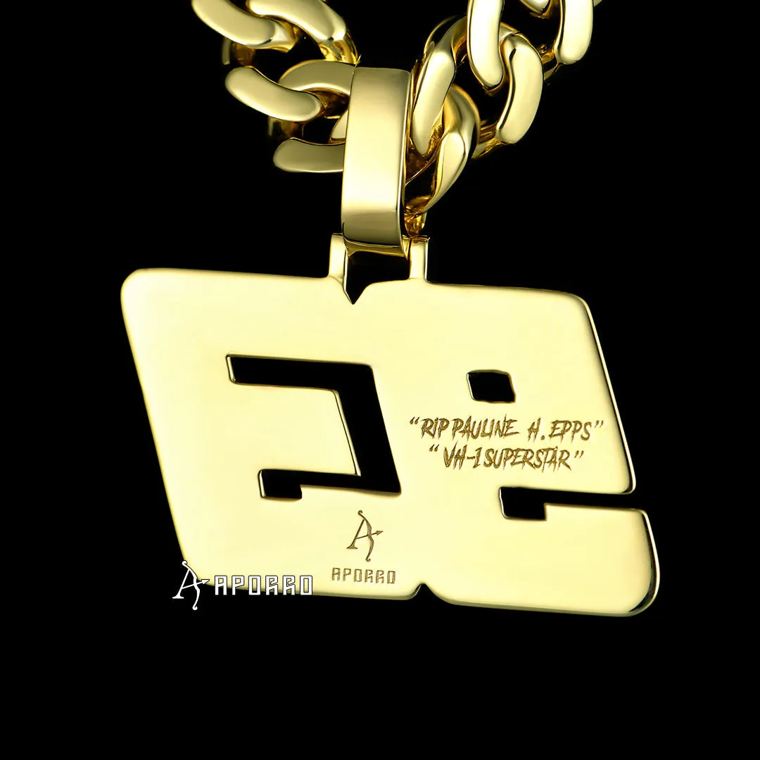 APORRO Premium Numbers Necklace Custom Design Deposit