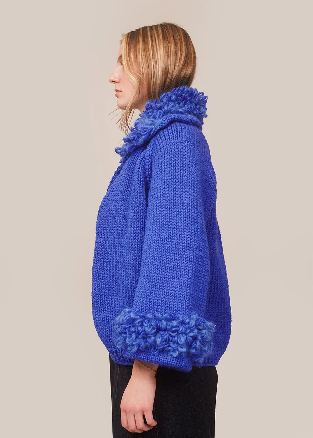 Blue Fleur Jacket