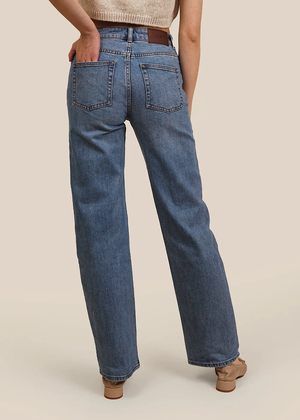 Blue Kendall Denim Jeans