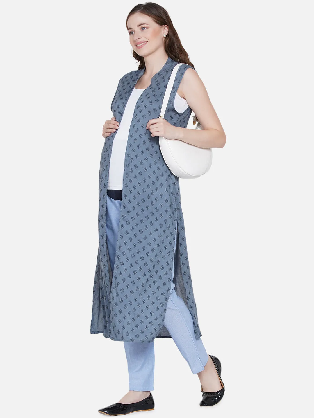 Blue Maternity and Nursing Loungwear