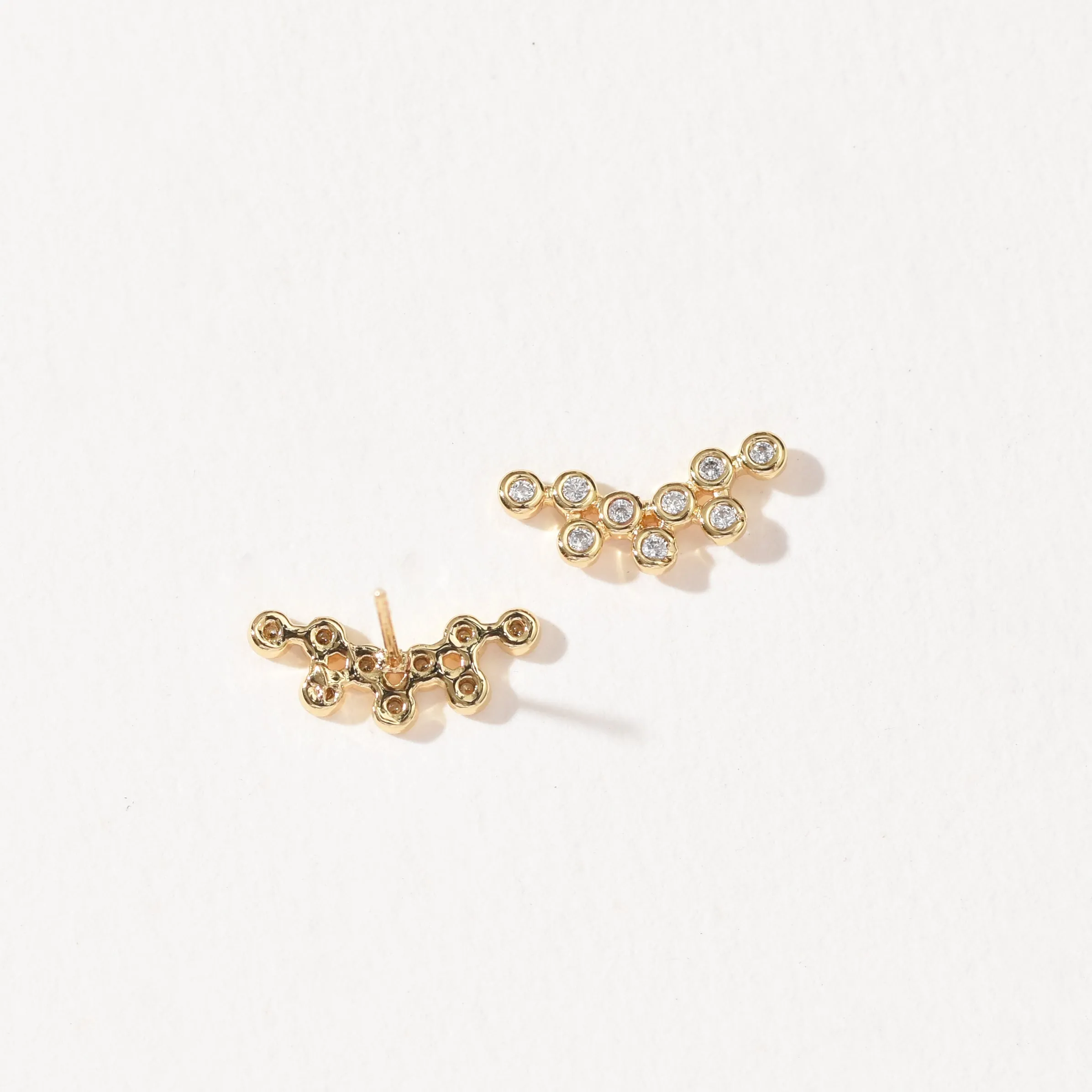 Cloud Stud | Gold