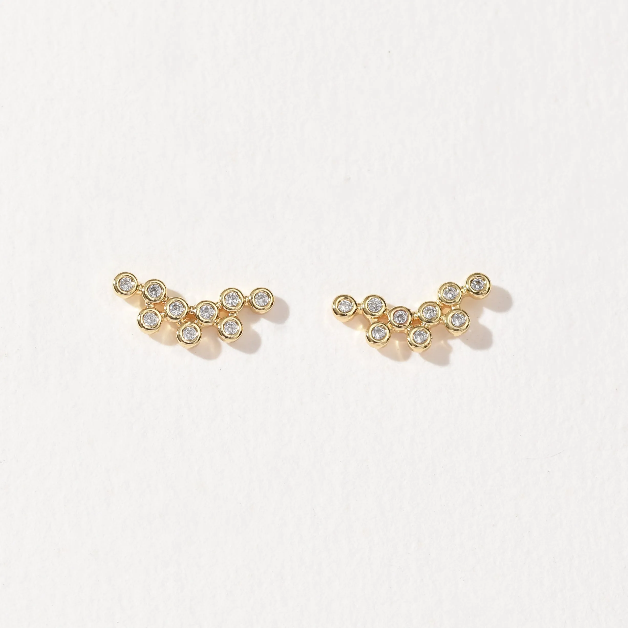 Cloud Stud | Gold