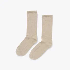 Cotton Crew Sock Oat