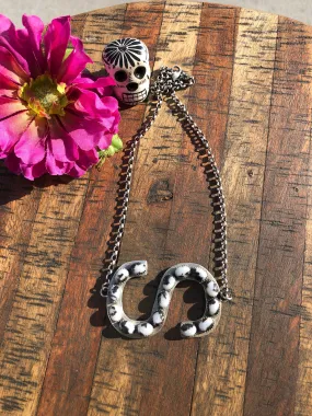 Custom Letter S Necklace