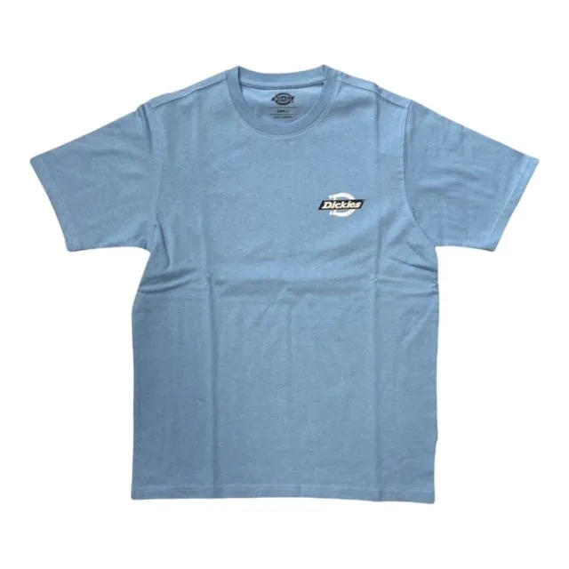 Dickies Men's short sleeve t-shirt Ruston DK0A4DC C36 light blue