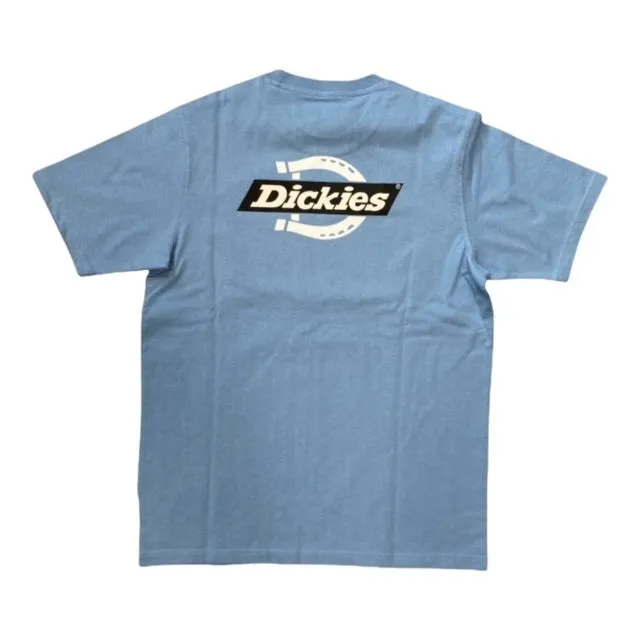 Dickies Men's short sleeve t-shirt Ruston DK0A4DC C36 light blue