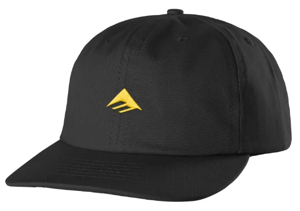 EMERICA - MICRO TRIANGLE HAT - BLACK