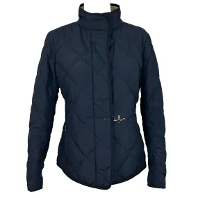 Fay Brand New Navy Quilted Lightweight Jacket M