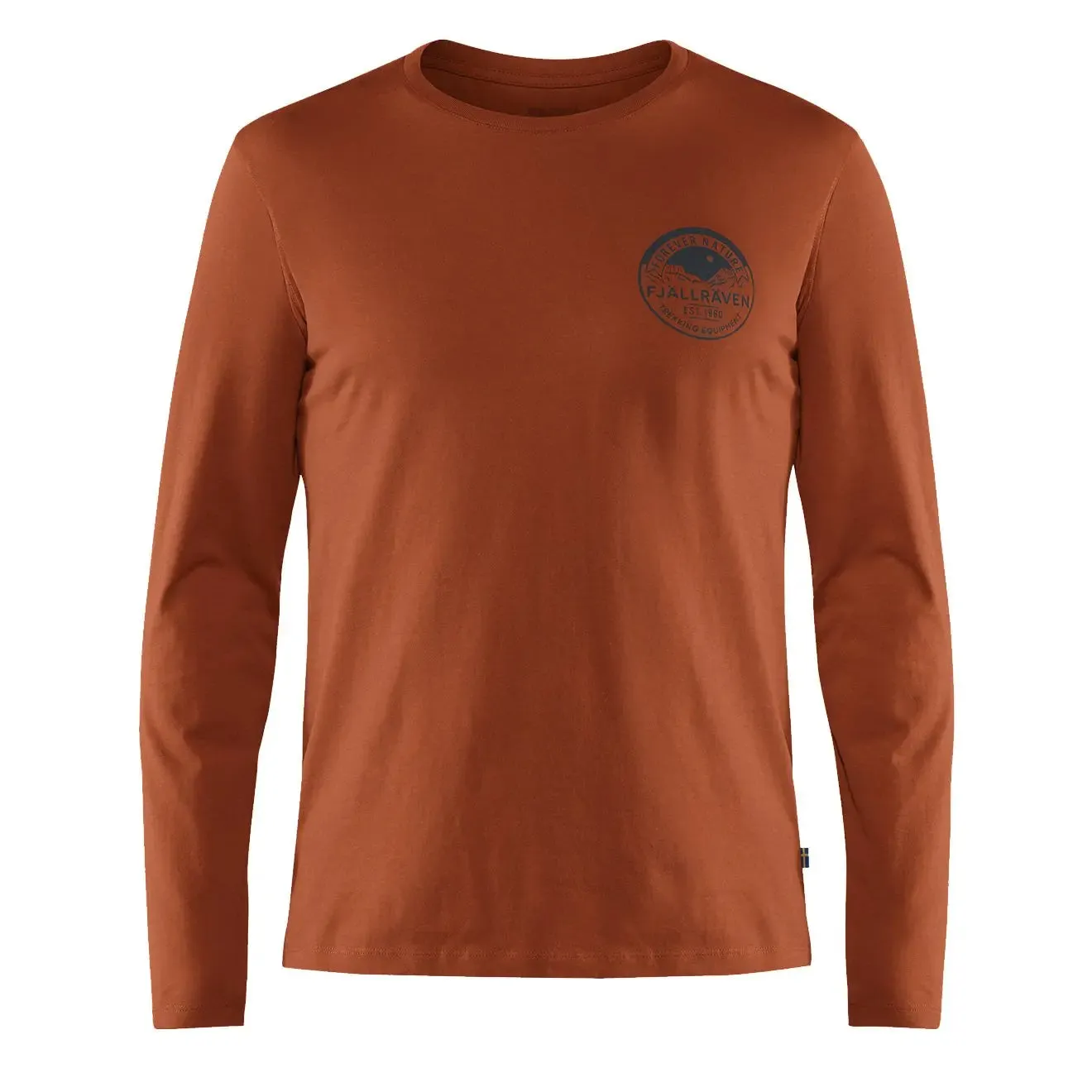 Fjallraven Forever Nature Badge LS T-Shirt Autumn Leaf