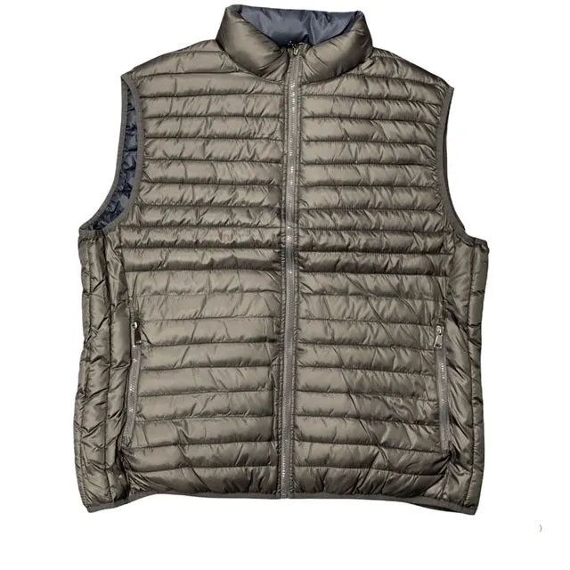 Happer Men's Reversible Vest 10X80-529 blue-chocolate