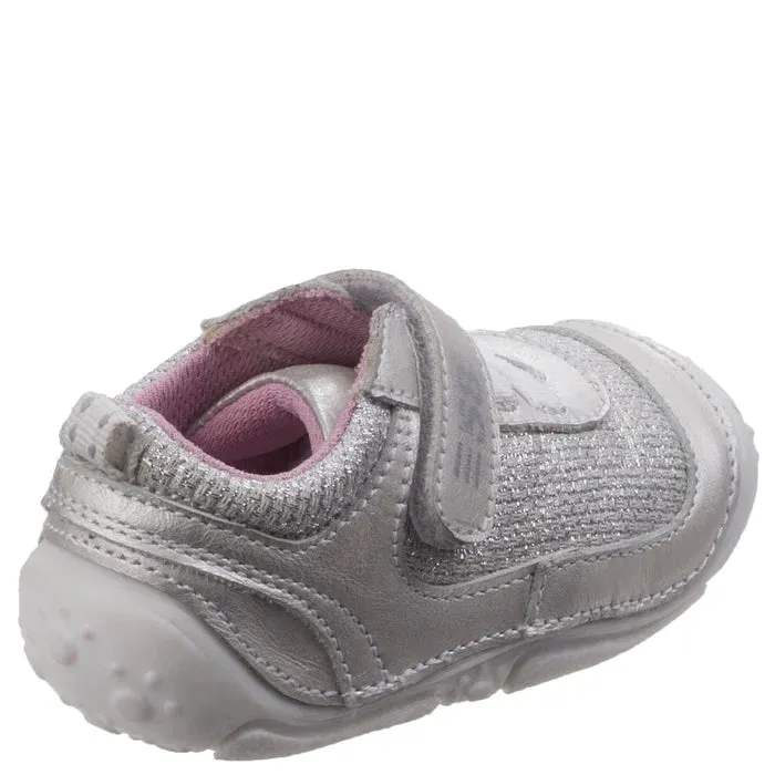 Infants First Shoes Silver Livvy Pre Walkers Walkers Leather E,F & G Fit