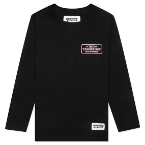 Kid's OT-1 / C-Tee L/S - Black