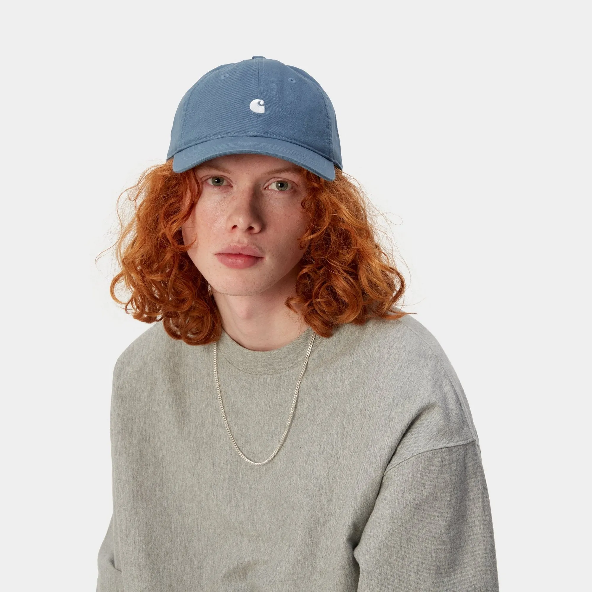 Madison Logo Cap | Vancouver Blue / White