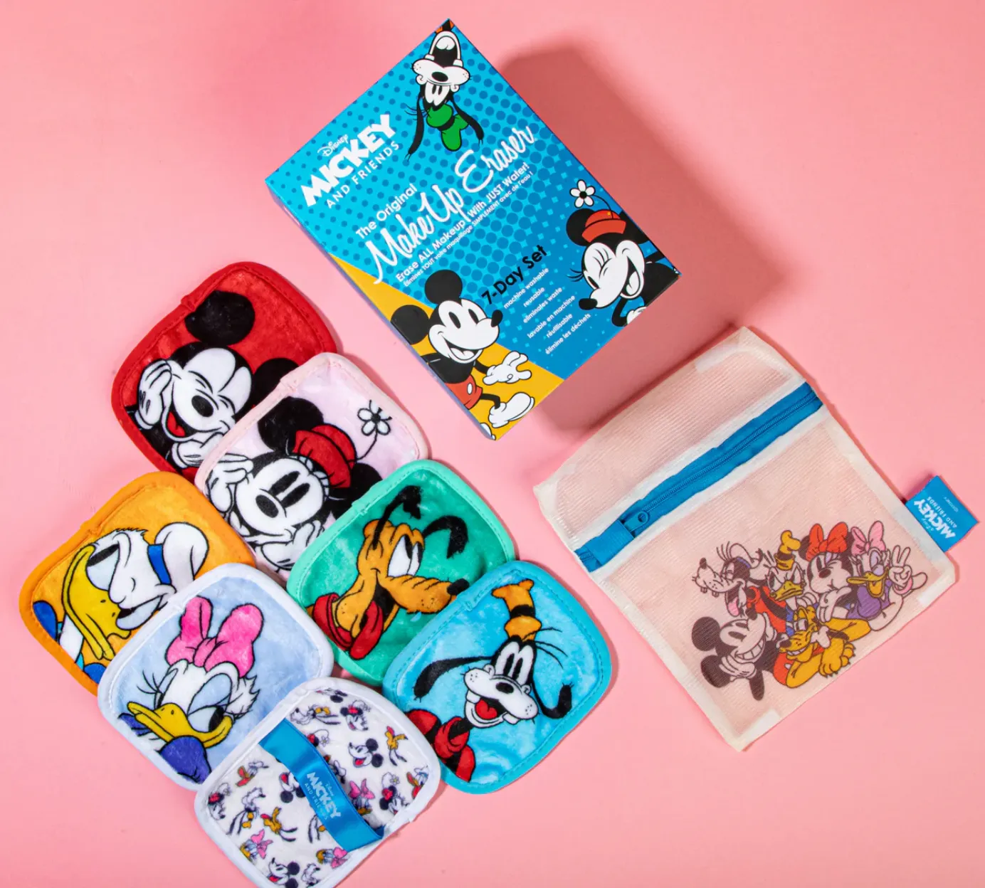 MakeUp Eraser - 7 Day Set - Mickey & Friends