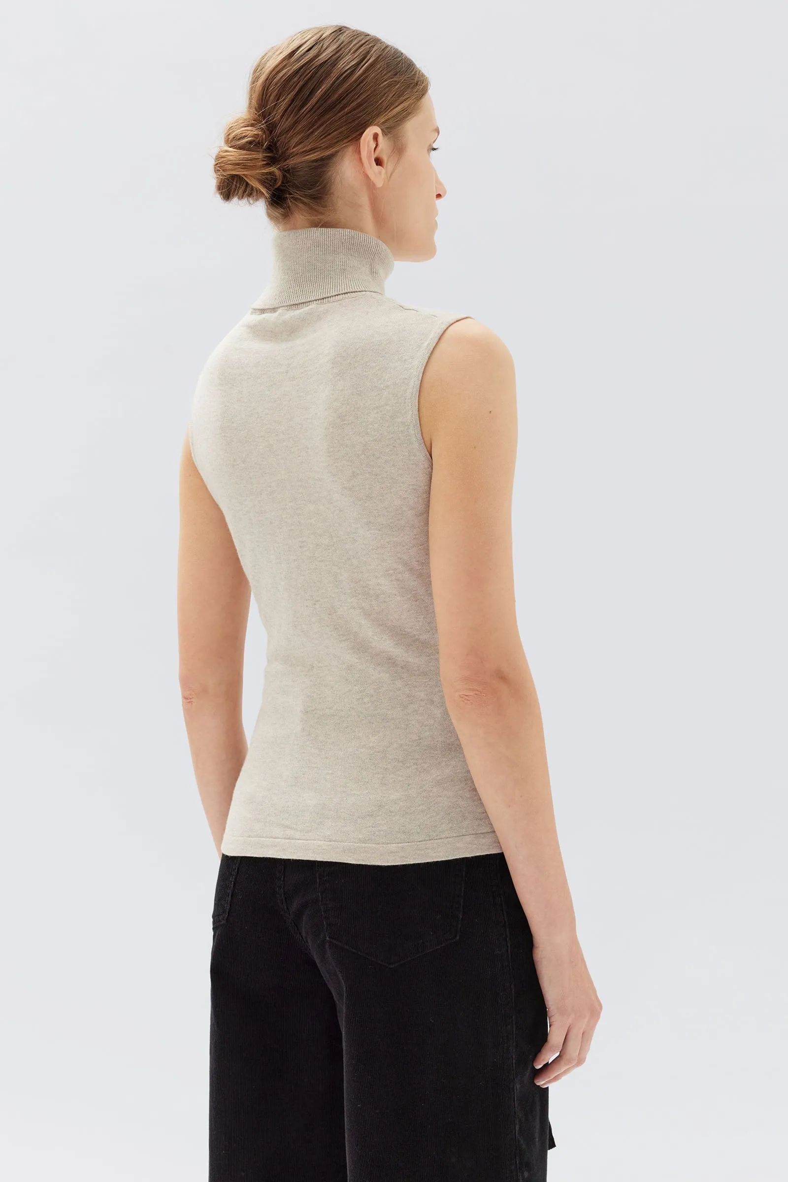 Marcella Cotton Cashmere Top