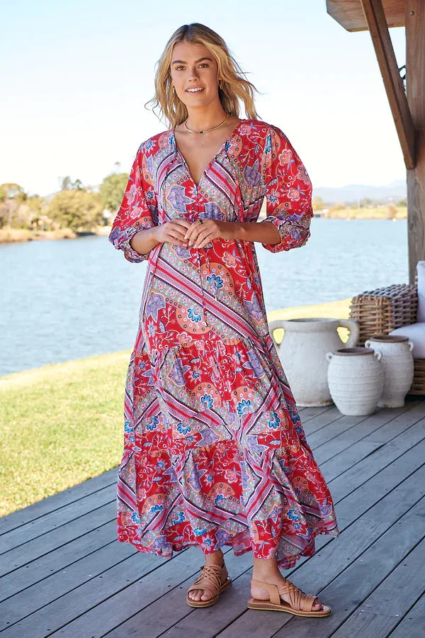 Mariana Maxi Dress Rosalee Print