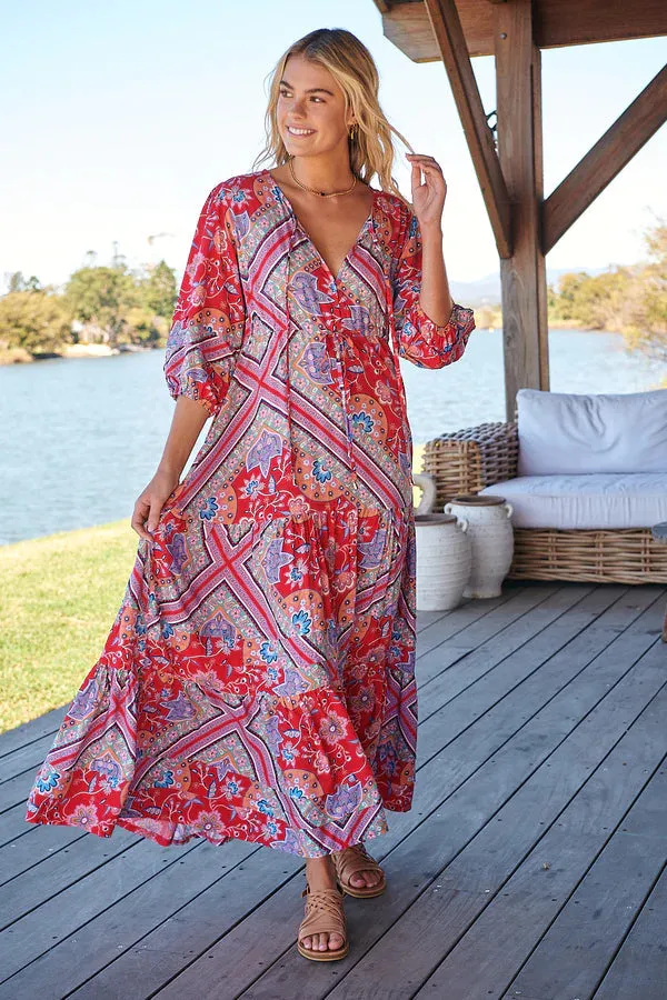 Mariana Maxi Dress Rosalee Print