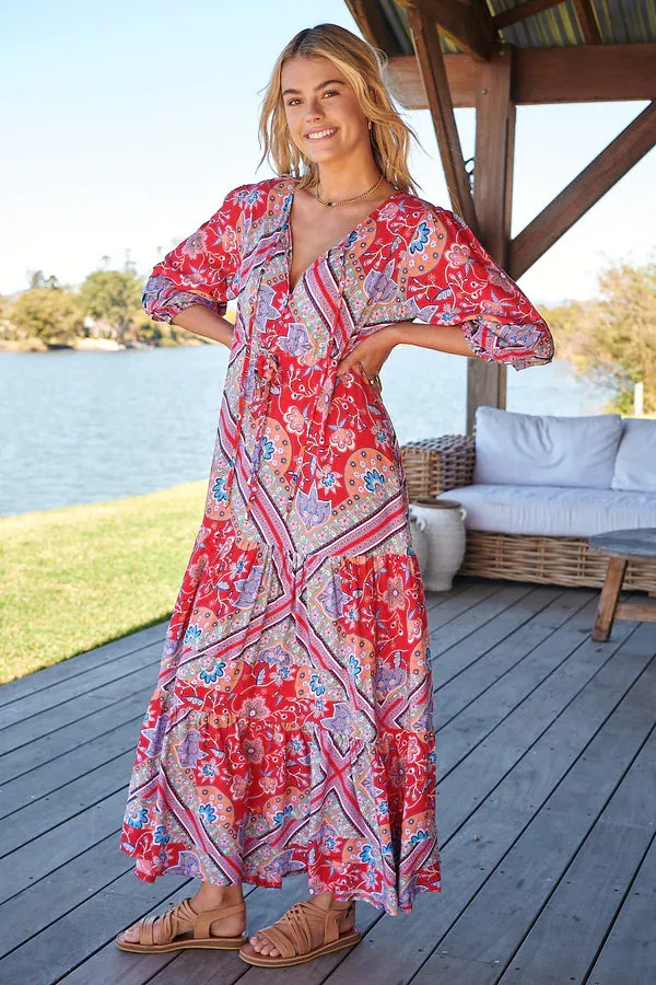 Mariana Maxi Dress Rosalee Print