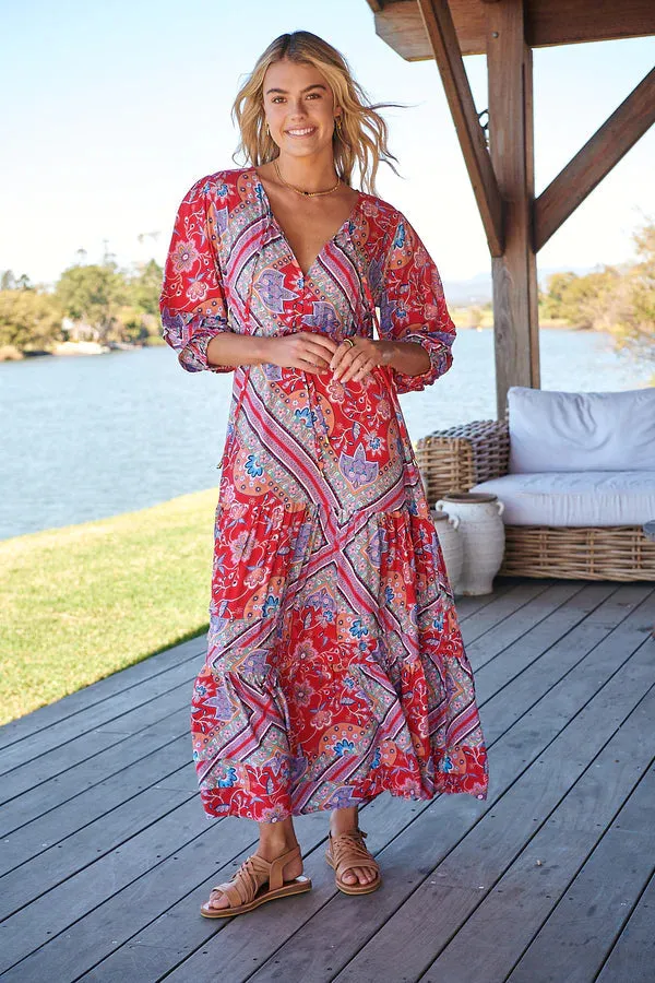 Mariana Maxi Dress Rosalee Print