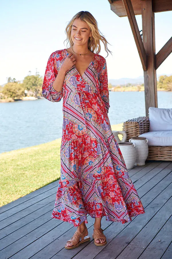 Mariana Maxi Dress Rosalee Print