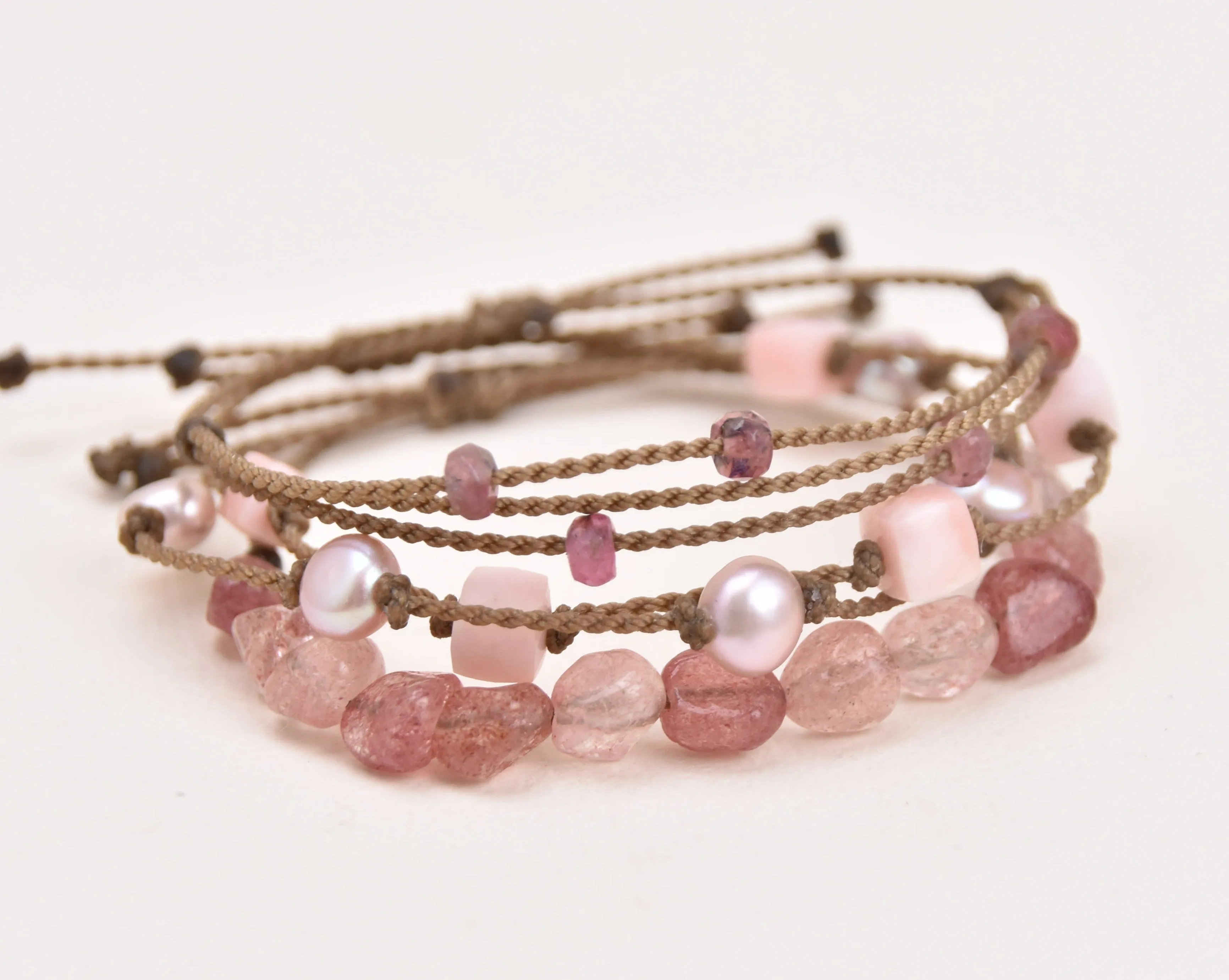 On Wednesdays We Wear Pink - Bracelet Stack (15% off)