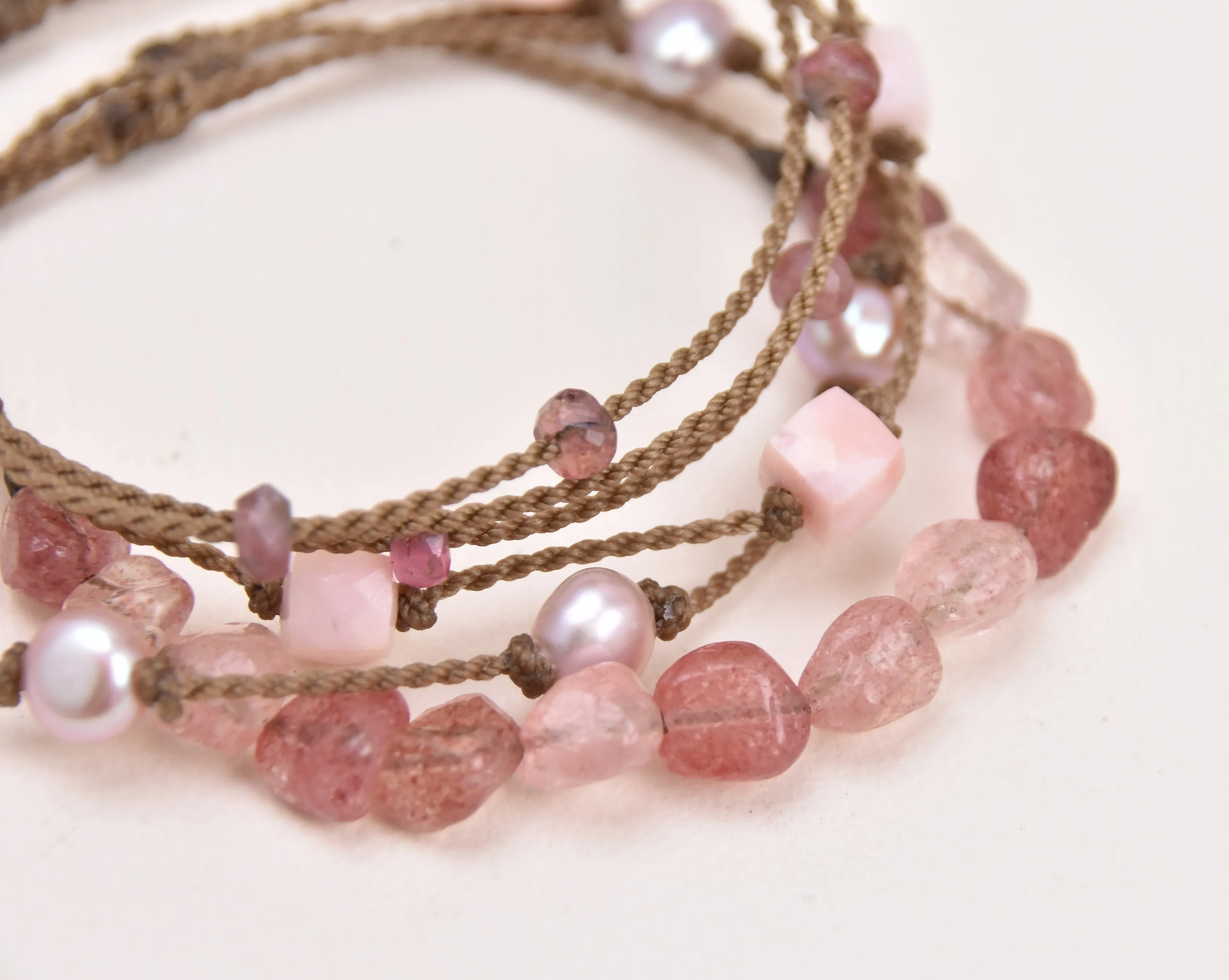 On Wednesdays We Wear Pink - Bracelet Stack (15% off)