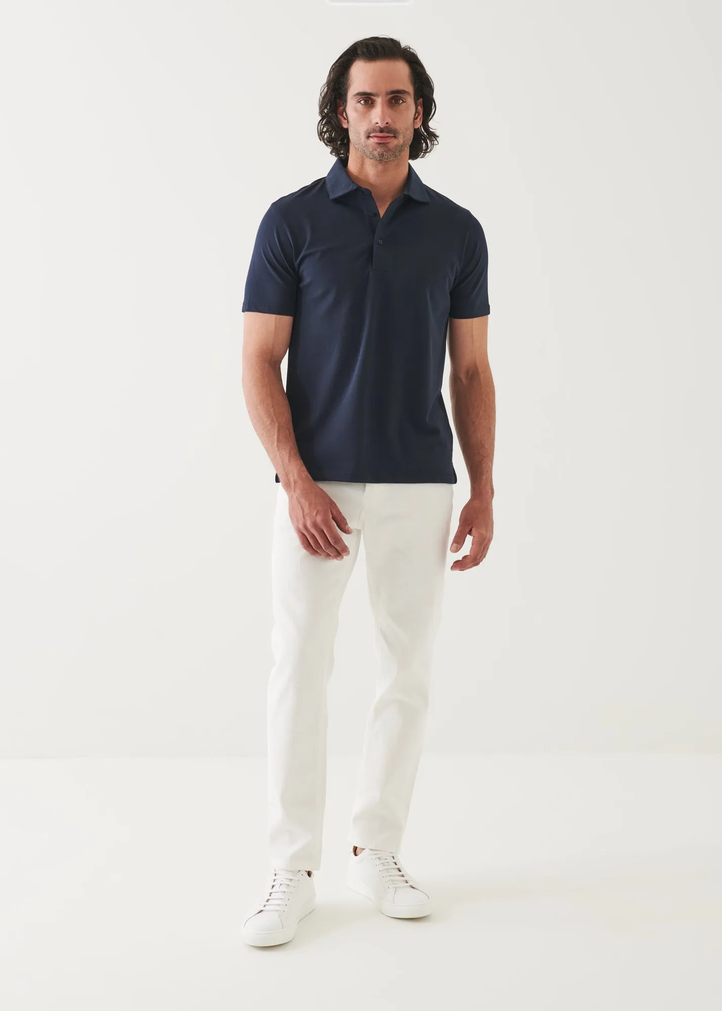 PIMA COTTON STRETCH POLO