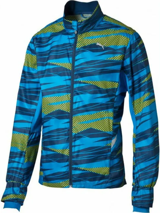 Puma Windproof men's jacket 513062 02 graphic blue