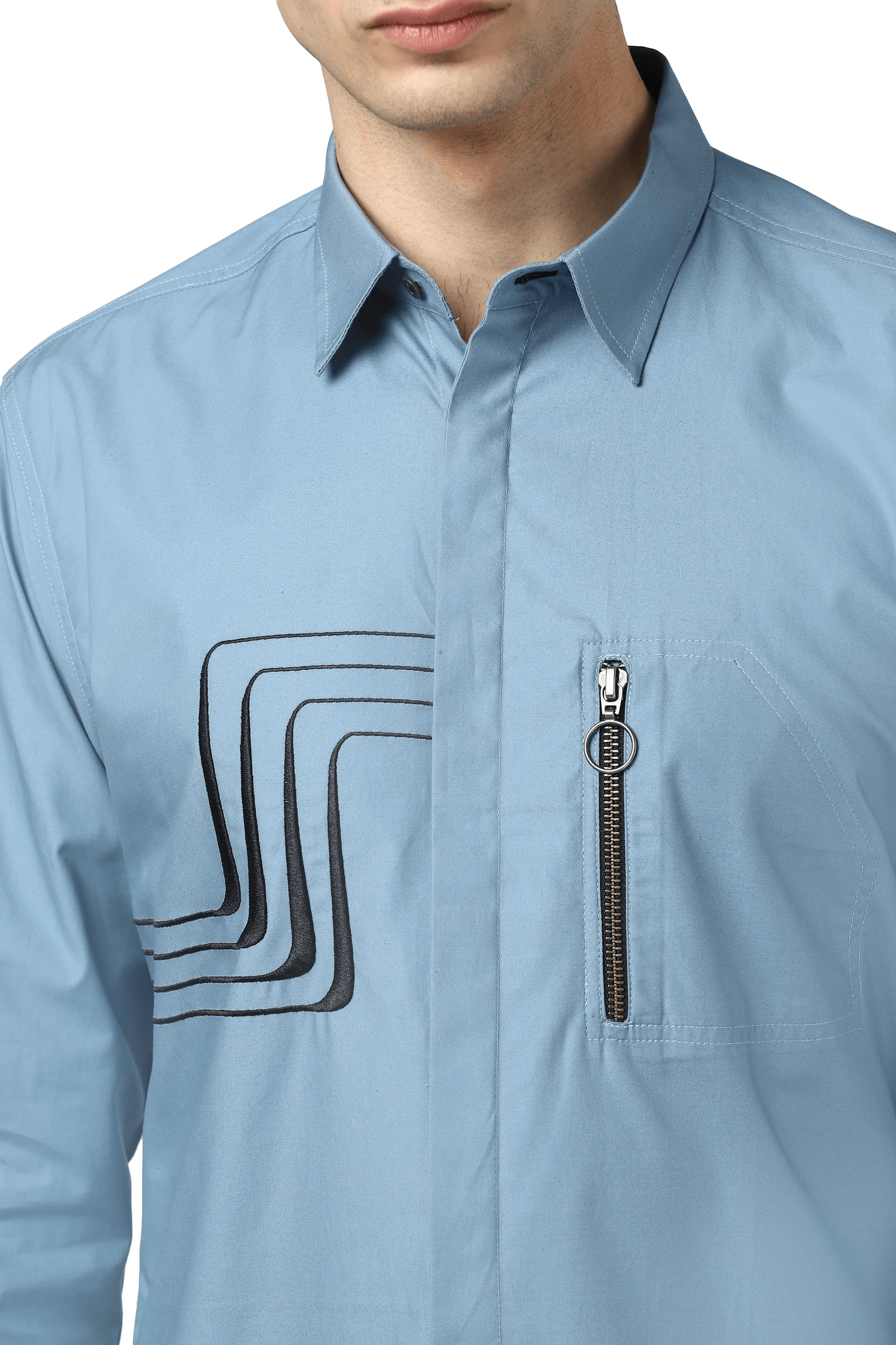 Resistor Shirt with Zip Pocket