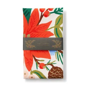 RIFLE PAPER CO. | Holiday Bouquet Tea Towel