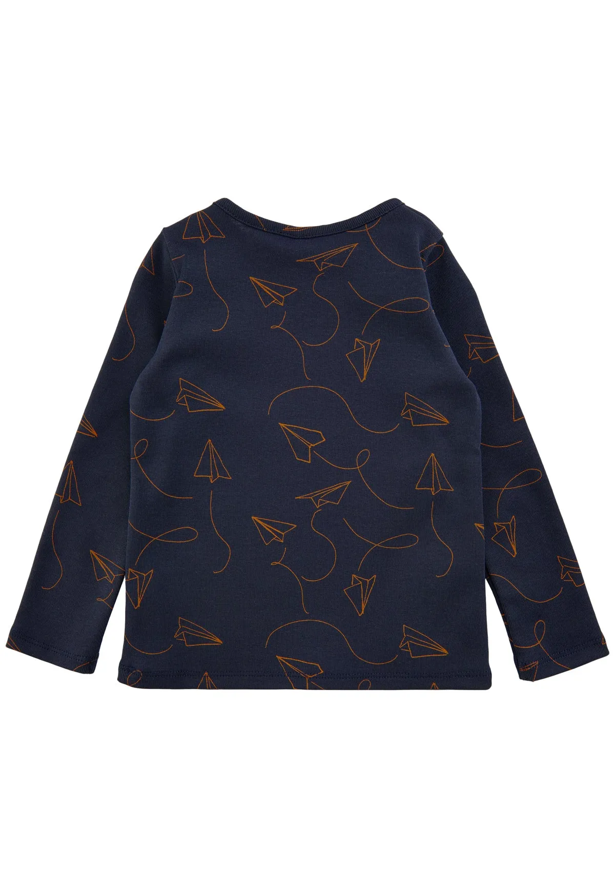 SGBella Baby L/S Tee w/Paper Plane - Night Sky