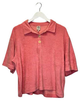 Size L - Baum und Pferdgarten Pink Jama Top