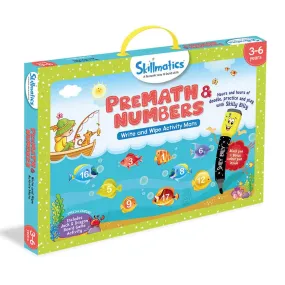 Skillmatics Pre-Math and Numbers Educational Games for Kids (3-6)