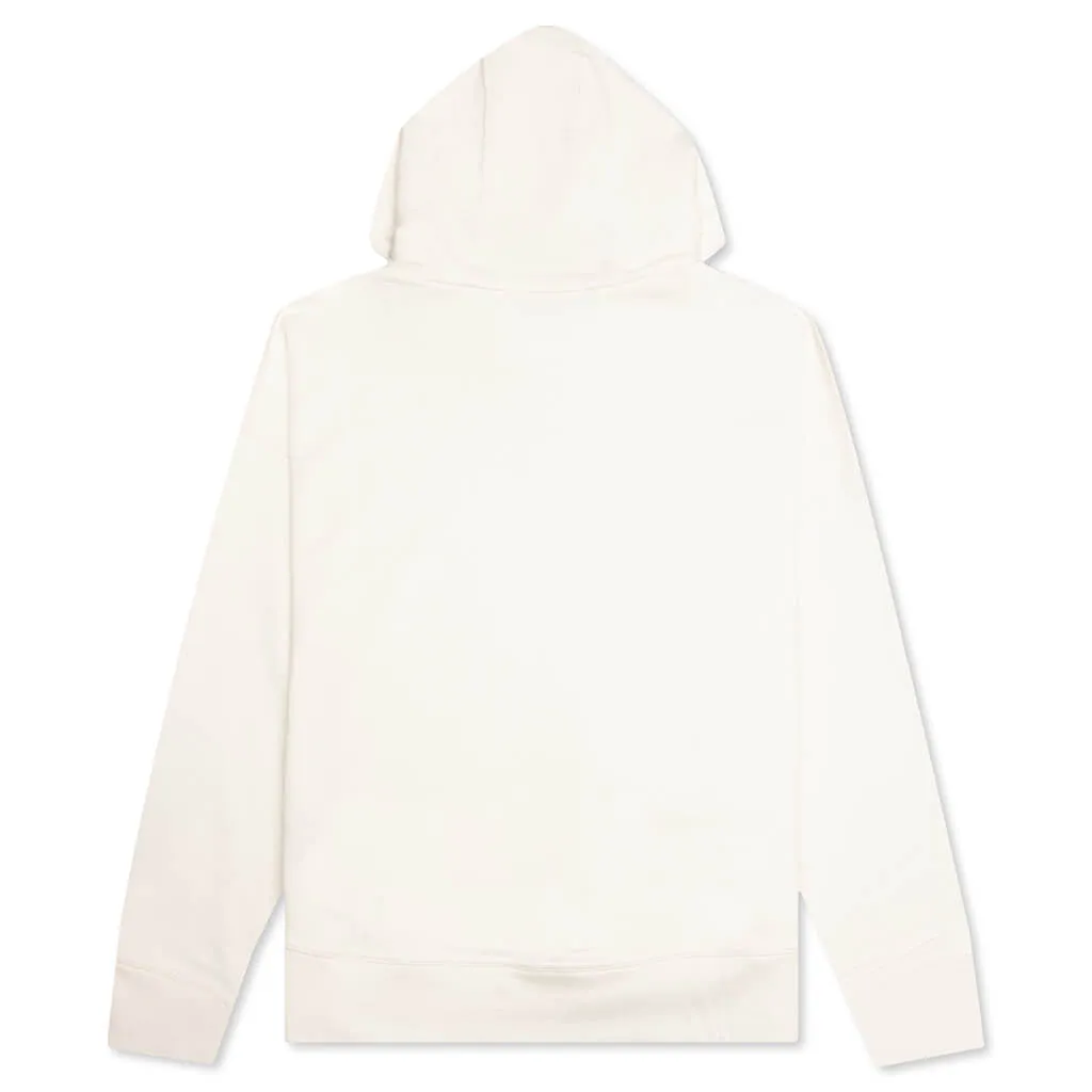 Sweatshirt W/H L/S - Natural