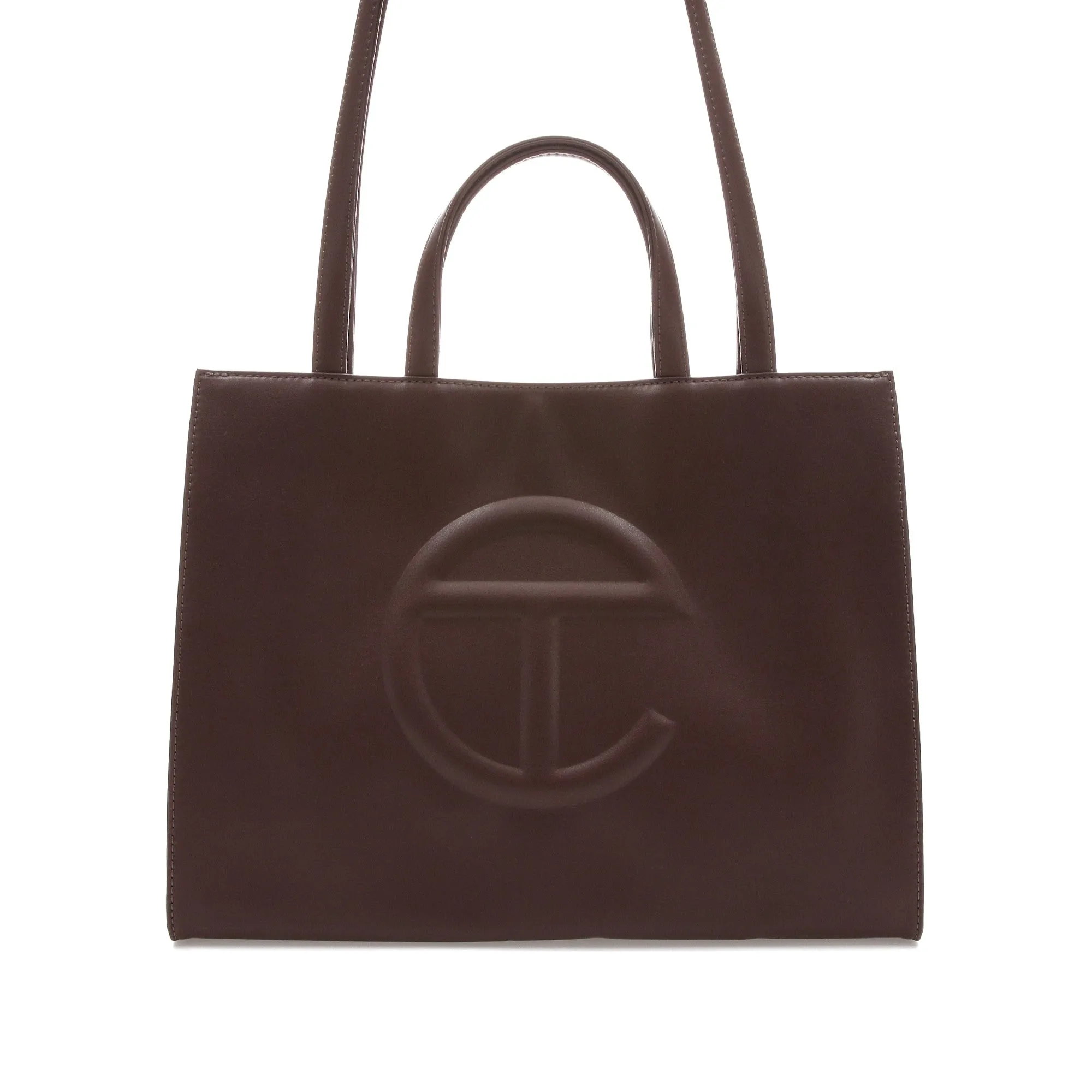 Telfar Shopping Bag Medium Chocolate