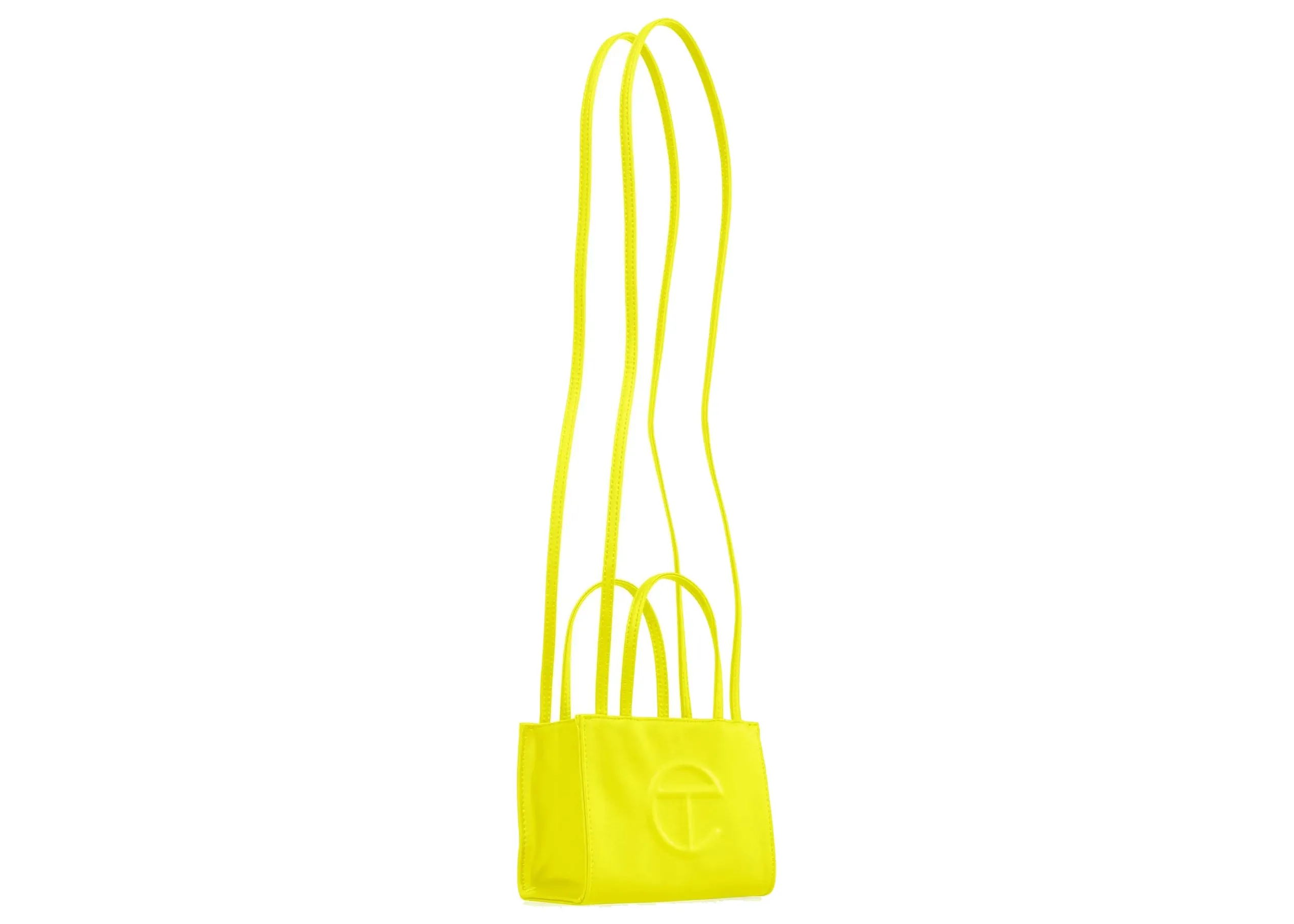 Telfar Shopping Bag Small Highlighter Yellow