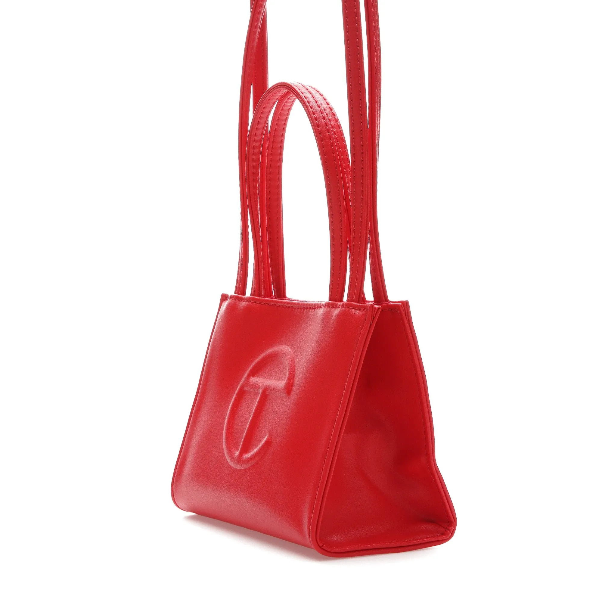 Telfar Shopping Bag Small Red