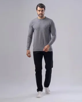 TEXTURED COTTON SWEATER - CHINEE