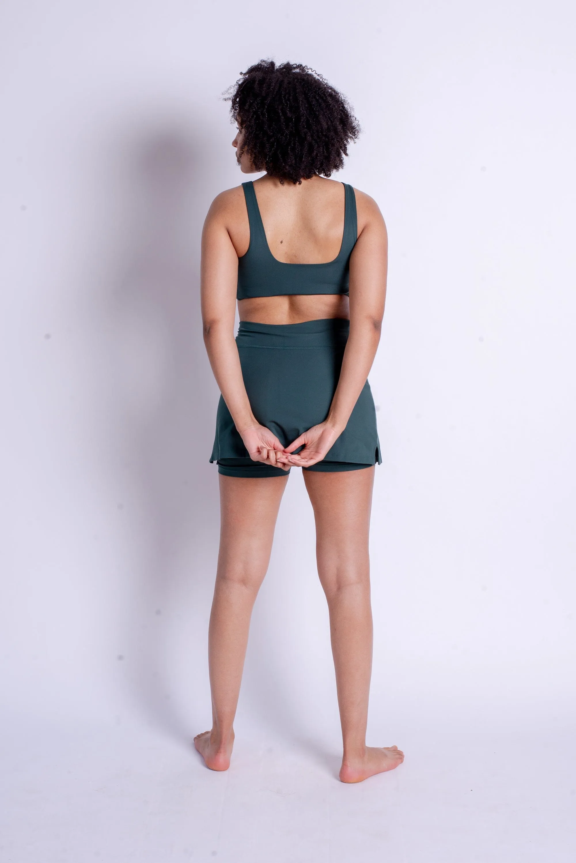 The Skort High-Rise - Made from Recycled Plastic Bottles