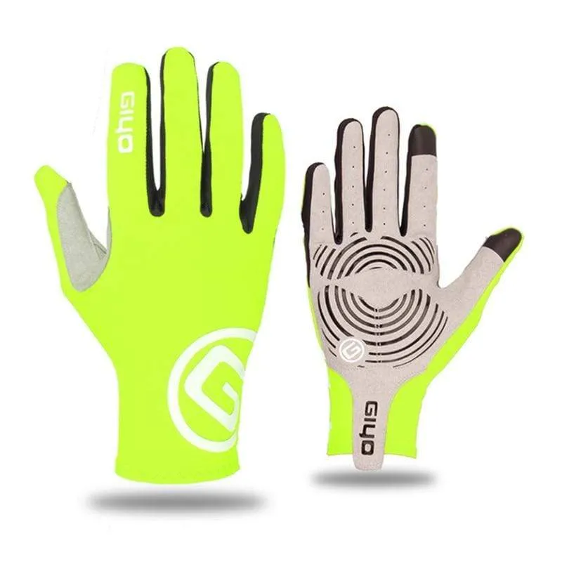 Touch Screen Long Full Fingers Gel Sports Cycling Gloves MTB Road Bike Riding Racing Gloves Women Men Bicycle Gloves