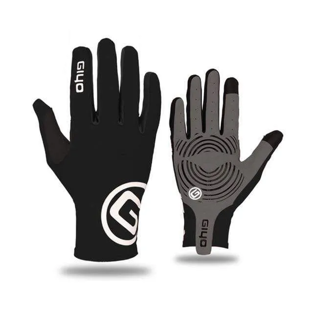 Touch Screen Long Full Fingers Gel Sports Cycling Gloves MTB Road Bike Riding Racing Gloves Women Men Bicycle Gloves