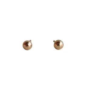 Yellow Gold Baby Ball Studs