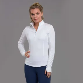 Zero Restriction Women's Renae Mock Zip Pullover